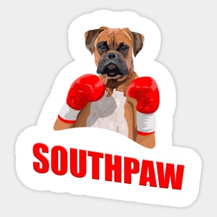 Southpaw Sticker